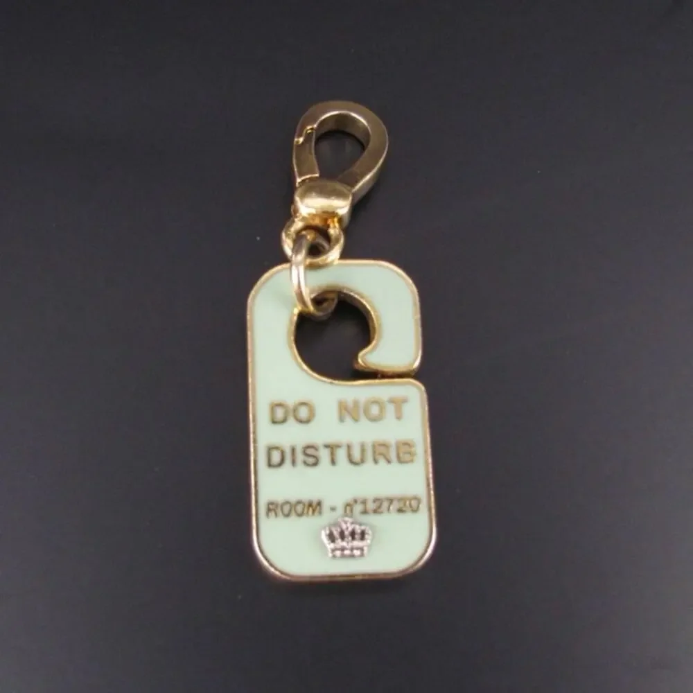 Juicy Couture “Do Not Disturb” Charm